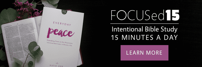 Everyday Peace FOCUSed15