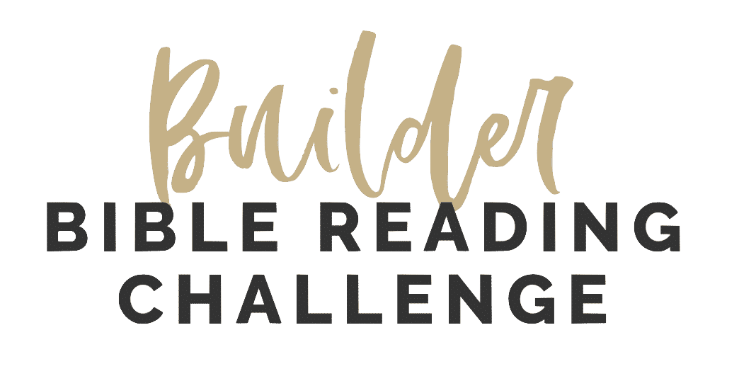 Builder Bible Reading Challenge