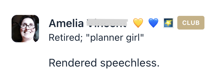 rendered speechless